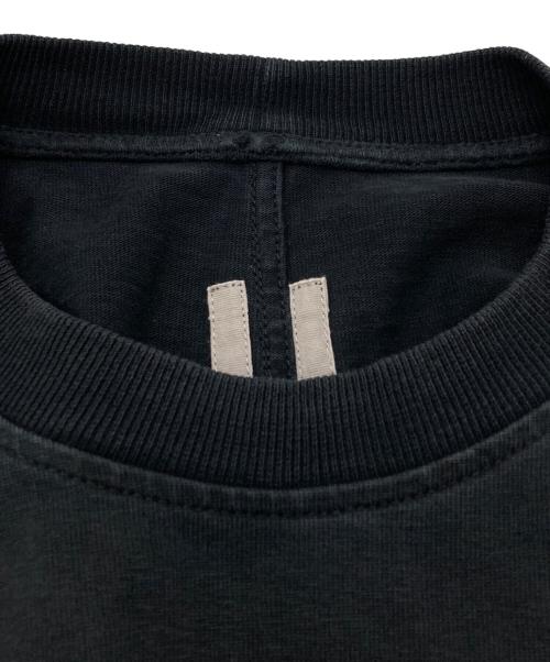 RICK OWENS（リックオウエンス）RICK OWENS (リックオウエンス) ヘビーウェイトロングカットソー/Heavyweight long sleeve T-shirt ブラック サイズ:Sの古着・服飾アイテム