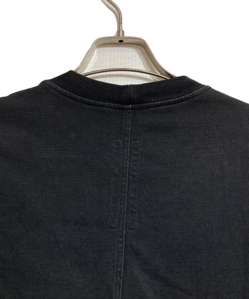 RICK OWENS（リックオウエンス）RICK OWENS (リックオウエンス) ヘビーウェイトロングカットソー/Heavyweight long sleeve T-shirt ブラック サイズ:Sの古着・服飾アイテム