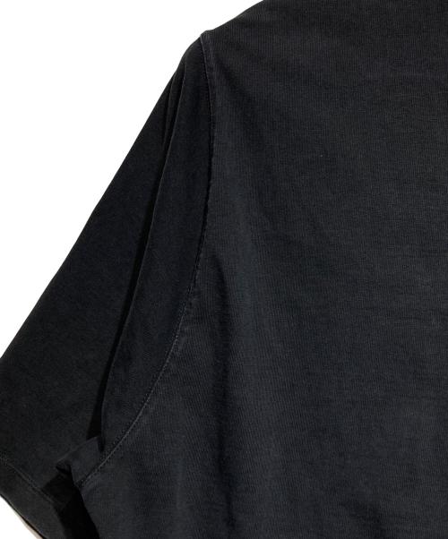 RICK OWENS（リックオウエンス）RICK OWENS (リックオウエンス) ヘビーウェイトロングカットソー/Heavyweight long sleeve T-shirt ブラック サイズ:Sの古着・服飾アイテム