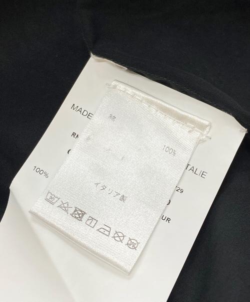 OAMC（オーエーエムシー）OAMC (オーエーエムシー) スプレーロゴシャツ / Spray logo shirt ブラック サイズ:Mの古着・服飾アイテム