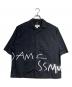 OAMC（オーエーエムシー）の古着「スプレーロゴシャツ / Spray logo shirt」｜ブラック