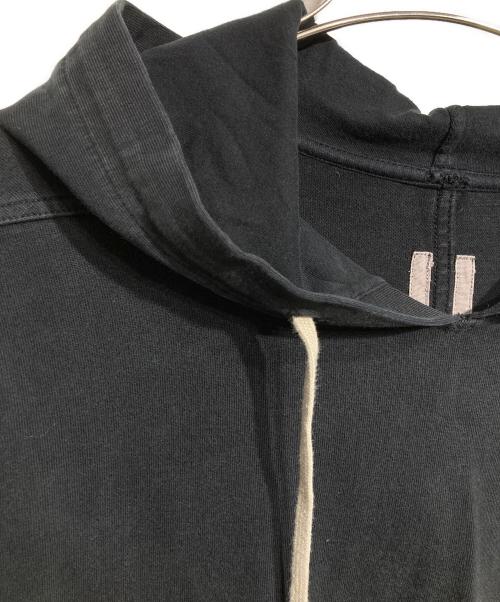 RICK OWENS（リックオウエンス）RICK OWENS (リックオウエンス) POPOVER HOODY/ポップオーバーフーディ ブラック サイズ:Lの古着・服飾アイテム