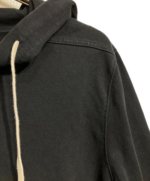 RICK OWENS（リックオウエンス）RICK OWENS (リックオウエンス) POPOVER HOODY/ポップオーバーフーディ ブラック サイズ:Lの古着・服飾アイテム