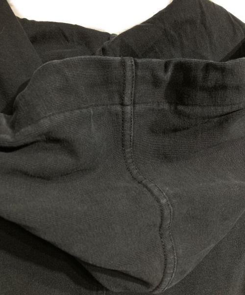 RICK OWENS（リックオウエンス）RICK OWENS (リックオウエンス) POPOVER HOODY/ポップオーバーフーディ ブラック サイズ:Lの古着・服飾アイテム