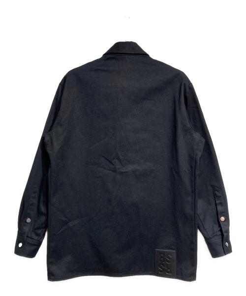RAF SIMONS（ラフシモンズ）RAF SIMONS (ラフシモンズ) Slim Fit Denim Shirt/スリムフィットデニムシャツ ブラック サイズ:Sの古着・服飾アイテム