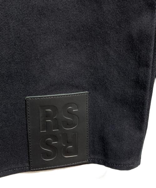 RAF SIMONS（ラフシモンズ）RAF SIMONS (ラフシモンズ) Slim Fit Denim Shirt/スリムフィットデニムシャツ ブラック サイズ:Sの古着・服飾アイテム