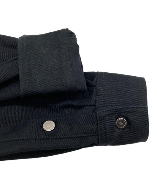 RAF SIMONS（ラフシモンズ）RAF SIMONS (ラフシモンズ) Slim Fit Denim Shirt/スリムフィットデニムシャツ ブラック サイズ:Sの古着・服飾アイテム