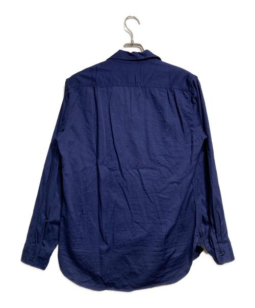 ATLAST & CO（アットラスト）ATLAST & CO (アットラスト) オープンカラーワークシャツ/Open collar work shirt ネイビー サイズ:15 1/2の古着・服飾アイテム