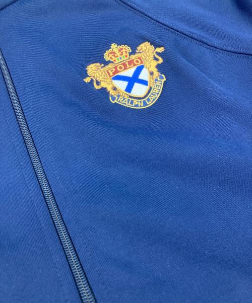 POLO RALPH LAUREN（ポロ・ラルフローレン）POLO RALPH LAUREN (ポロ・ラルフローレン) エンブレムトラックジャケット ネイビー サイズ:Sの古着・服飾アイテム