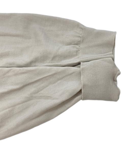 BATONER（バトナ―）BATONER (バトナ―) Essential SUPERIOR HIGH GAUGE MERINO V CARDIGAN ベージュ サイズ:2の古着・服飾アイテム