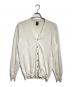 BATONER（バトナ―）の古着「Essential SUPERIOR HIGH GAUGE MERINO V CARDIGAN」｜ベージュ