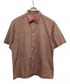 SUPREMEシュプリーム）の古着「plaid s/s shirt」｜レッド×グリーン