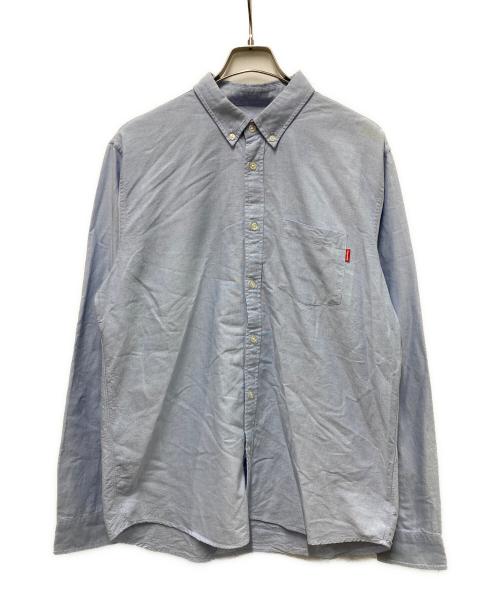 SUPREME（シュプリーム）Supreme (シュプリーム) L/S Oxford shirt スカイブルー サイズ:Lの古着・服飾アイテム