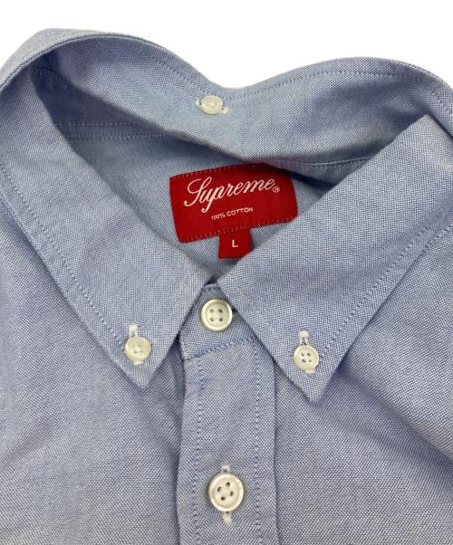 SUPREME（シュプリーム）Supreme (シュプリーム) L/S Oxford shirt スカイブルー サイズ:Lの古着・服飾アイテム