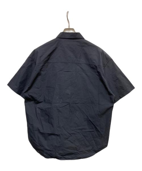 WTAPS（ダブルタップス）WTAPS (ダブルタップス) リップストップS/Sシャツ ネイビー サイズ:34の古着・服飾アイテム