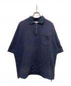 Acyエイシー）の古着「GS ZIP POLO」｜ネイビー