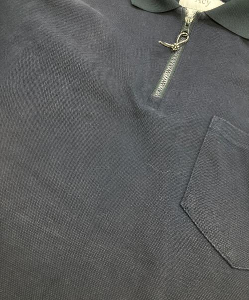 Acy（エイシー）Acy (エイシー) GS ZIP POLO ネイビー サイズ:３の古着・服飾アイテム