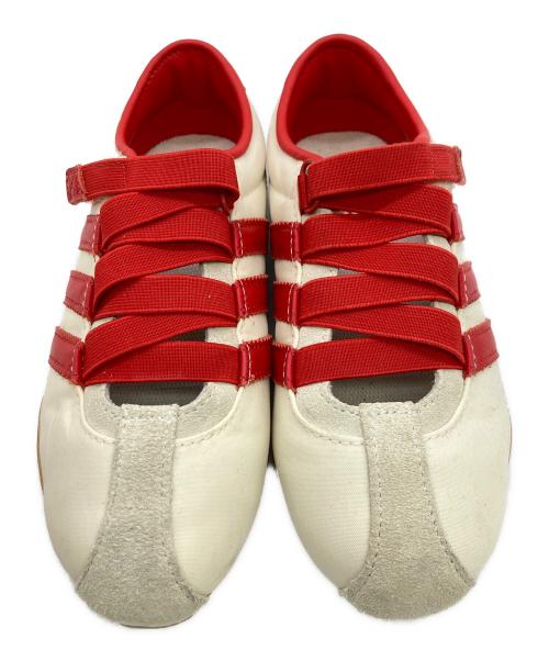 adidas（アディダス）adidas (アディダス) Tokyo ベージュ×レッド サイズ:22cmの古着・服飾アイテム