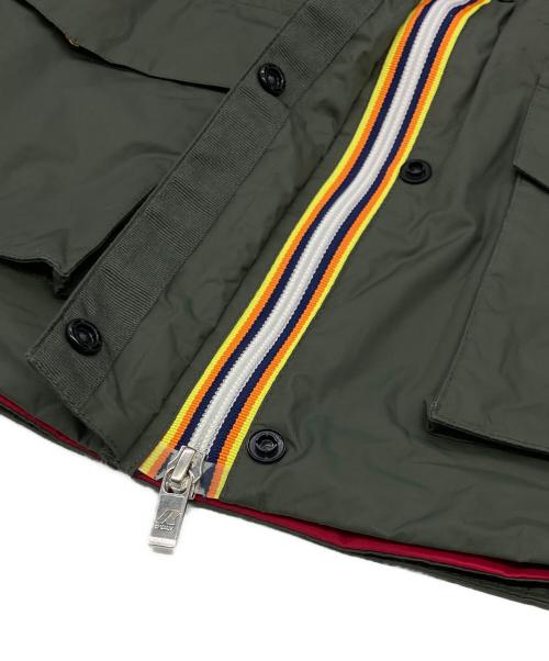 K-WAY（ケイウェイ）K-way (ケイウェイ) ナイロンジャケット カーキ サイズ:7の古着・服飾アイテム