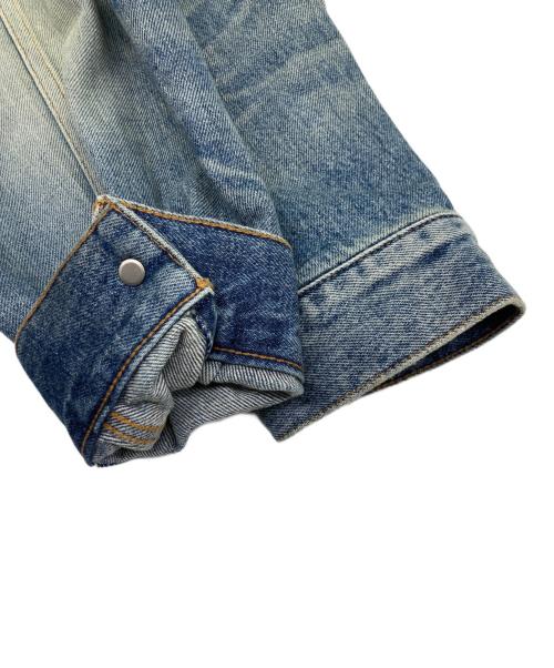 SUPREME（シュプリーム）Supreme (シュプリーム) Distressed Selvedge Trucker Jacket インディゴ サイズ:Mの古着・服飾アイテム
