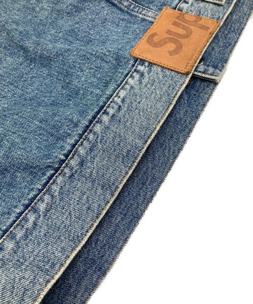 SUPREME（シュプリーム）Supreme (シュプリーム) Distressed Selvedge Trucker Jacket インディゴ サイズ:Mの古着・服飾アイテム