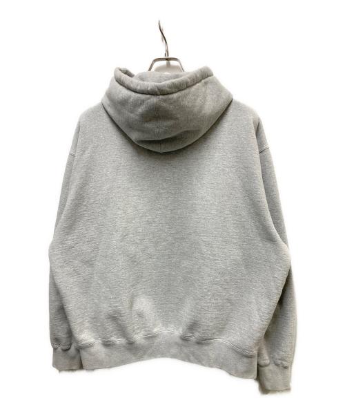 SUPREME（シュプリーム）SUPREME (シュプリーム) Contrast Cutout Hooded Sweatshirt グレー サイズ:Ｍの古着・服飾アイテム