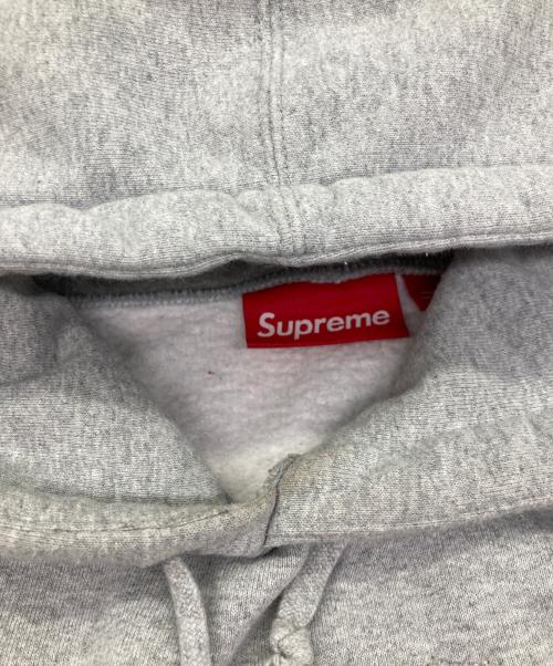 SUPREME（シュプリーム）SUPREME (シュプリーム) Contrast Cutout Hooded Sweatshirt グレー サイズ:Ｍの古着・服飾アイテム