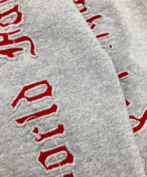 SUPREME（シュプリーム）SUPREME (シュプリーム) Contrast Cutout Hooded Sweatshirt グレー サイズ:Ｍの古着・服飾アイテム