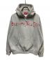SUPREME（シュプリーム）の古着「Contrast Cutout Hooded Sweatshirt」｜グレー