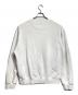 PRADA (プラダ) トライアングルロゴプレートスウェット/Triangle logo plate sweatshirt ホワイト サイズ:M：50000円