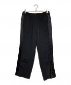 OVERCOATオーバーコート）の古着「サイドラインパンツ/Side line pants」｜ブラック