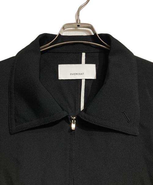OVERCOAT（オーバーコート）OVERCOAT (オーバーコート) ZIP-UP BLOUSON IN RAYON TRICOTINE/ジップアップブルゾン ブラック サイズ:M1の古着・服飾アイテム