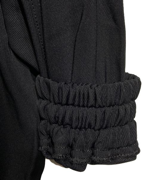 OVERCOAT（オーバーコート）OVERCOAT (オーバーコート) ZIP-UP BLOUSON IN RAYON TRICOTINE/ジップアップブルゾン ブラック サイズ:M1の古着・服飾アイテム