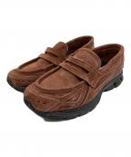 NEW BALANCEニューバランス）の古着「ローカットスニーカー」｜ブラウン