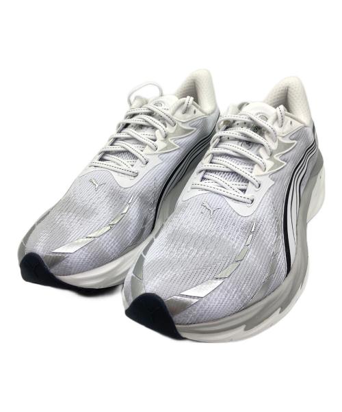PUMA（プーマ）PUMA (プーマ) CHARBON (シャルボン) VELOCITY NITRO 4 CHARBON ホワイト サイズ:	SIZE US8.5　（26.5cm）の古着・服飾アイテム