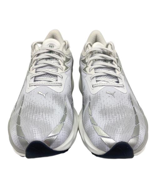 PUMA（プーマ）PUMA (プーマ) CHARBON (シャルボン) VELOCITY NITRO 4 CHARBON ホワイト サイズ:	SIZE US8.5　（26.5cm）の古着・服飾アイテム