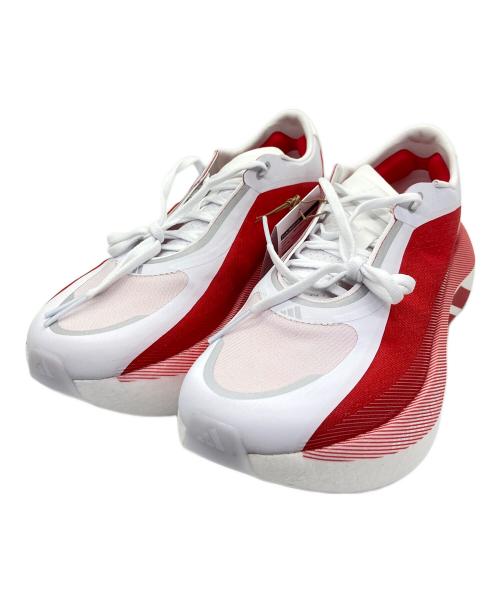 adidas（アディダス）adidas (アディダス) HYPERBOOST EDGE M ホワイト×レッド サイズ:SIZE US8.5（26.5cm）の古着・服飾アイテム