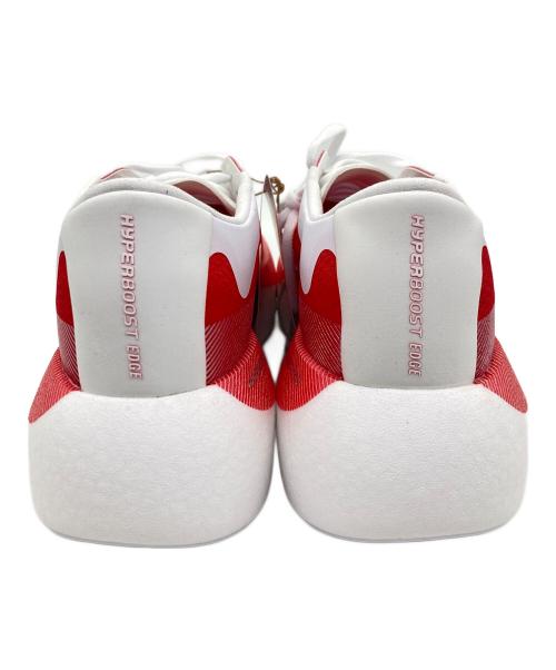 adidas（アディダス）adidas (アディダス) HYPERBOOST EDGE M ホワイト×レッド サイズ:SIZE US8.5（26.5cm）の古着・服飾アイテム