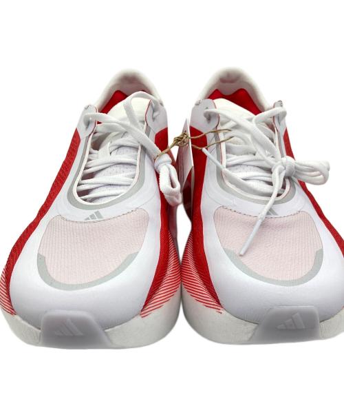 adidas（アディダス）adidas (アディダス) HYPERBOOST EDGE M ホワイト×レッド サイズ:SIZE US8.5（26.5cm）の古着・服飾アイテム