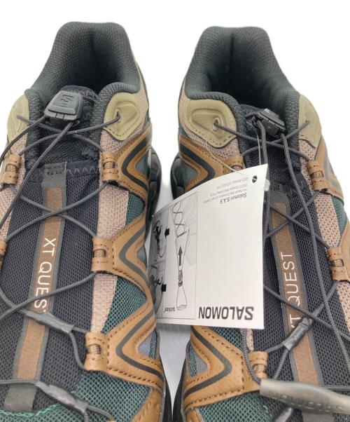 SALOMON（サロモン）SALOMON (サロモン) XT-QUEST ブラウン×グリーン サイズ: SIZE US9 (27cm)の古着・服飾アイテム