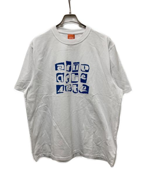 arte Antwerp（アートアントワープ）arte Antwerp (アートアントワープ) プリントTシャツ ホワイト サイズ:L 未使用品の古着・服飾アイテム
