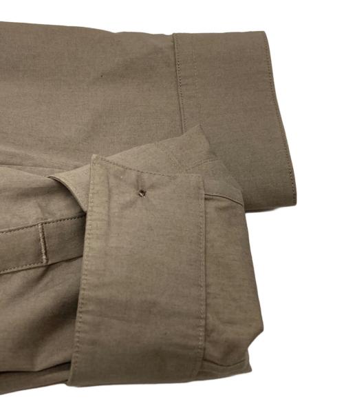RICK OWENS（リックオウエンス）RICK OWENS (リックオウエンス) Cotton-Organza Shirt/コットンオーガンシャツ グレー サイズ:50の古着・服飾アイテム