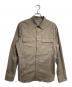 RICK OWENS（リックオウエンス）の古着「Cotton-Organza Shirt/コットンオーガンシャツ」｜グレー