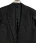 中古・古着 DIOR HOMME (ディオール オム) セットアップスーツ/Setup Suit ブラック サイズ:SIZE 48(ボトムス46サイズ)：90000円