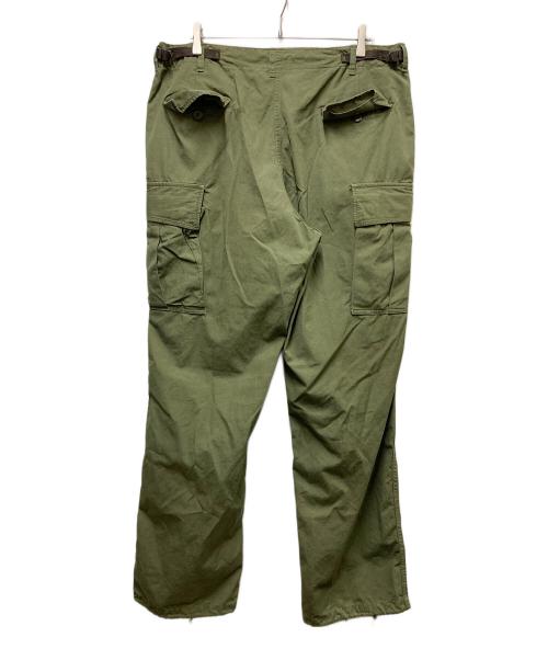 US ARMY（ユーエスアーミー）US ARMY (ユーエスアーミー) 3rd 60sファティーグカーゴパンツ オリーブ サイズ:SIZE L-Lの古着・服飾アイテム