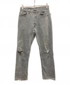 LEVI'Sリーバイス）の古着「90s 501先染めデニムパンツ」｜ブラック