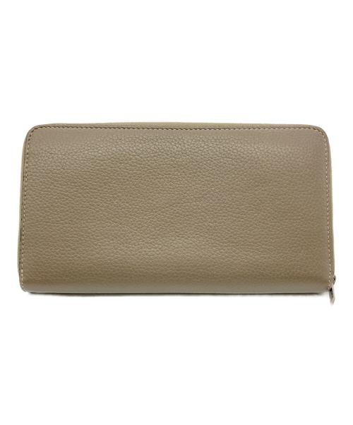 CELINE（セリーヌ）CELINE (セリーヌ) ラージ ラウンドジップウォレット ブラウン サイズ:FREEの古着・服飾アイテム