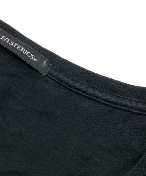 hysterics（ヒステリックス）hysterics (ヒステリックス) ロングスリーブカットソー ブラック サイズ:Freeの古着・服飾アイテム