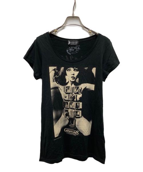 Andy Warhol by HYSTERIC GLAMOUR（アンディーウォーホルバイヒステリックグラマー）Andy Warhol by HYSTERIC GLAMOUR (アンディーウォーホルバイヒステリックグラマー) プリントTシャツ ブラック サイズ:FREEの古着・服飾アイテム