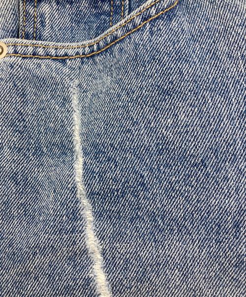 KIJUN（キジュン）KIJUN (キジュン) Scratched Wide Jeans インディゴ サイズ:	SIZE Mの古着・服飾アイテム